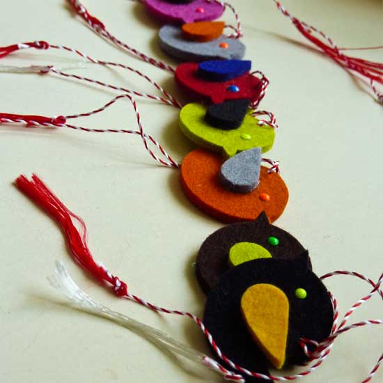 Martisor fetru - puisor