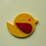 Galerie puisori fetru / pasla galben