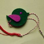 Galerie puisori fetru / pasla verde