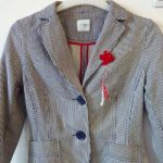 Martisoare pestisori din fetru / pasla rosu